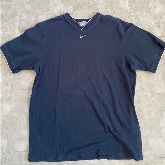 Grey tag vintage Nike Center/middle swoosh tee